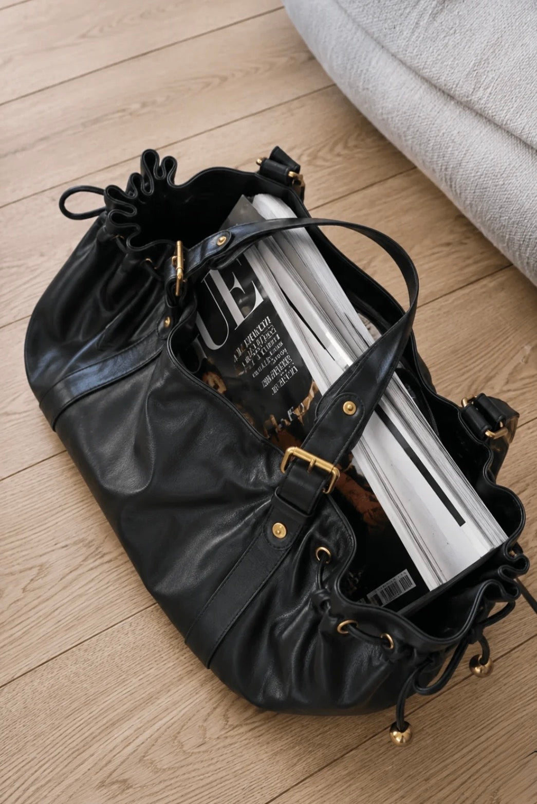 Sac à main Rivoli - cuir premium/ daim