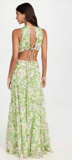 robe longue fleurie style bohème chic