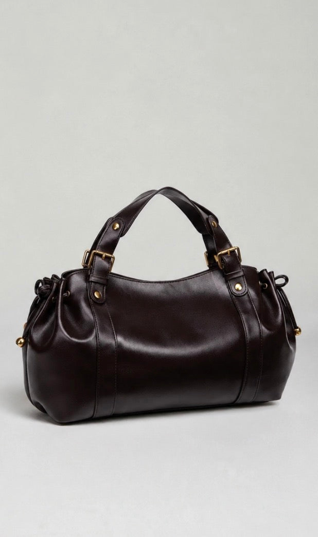 Sac à main Rivoli - cuir premium/ daim