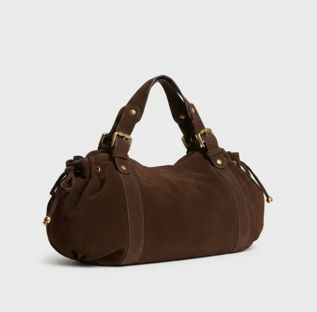 Sac à main Rivoli - cuir premium/ daim