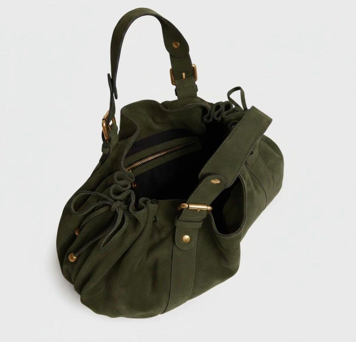 Sac à main Rivoli - cuir premium/ daim