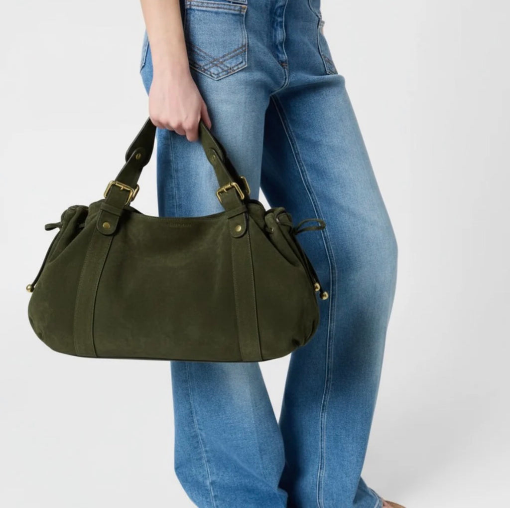Sac à main Rivoli - cuir premium/ daim