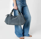 Sac à main Rivoli - cuir premium/ daim