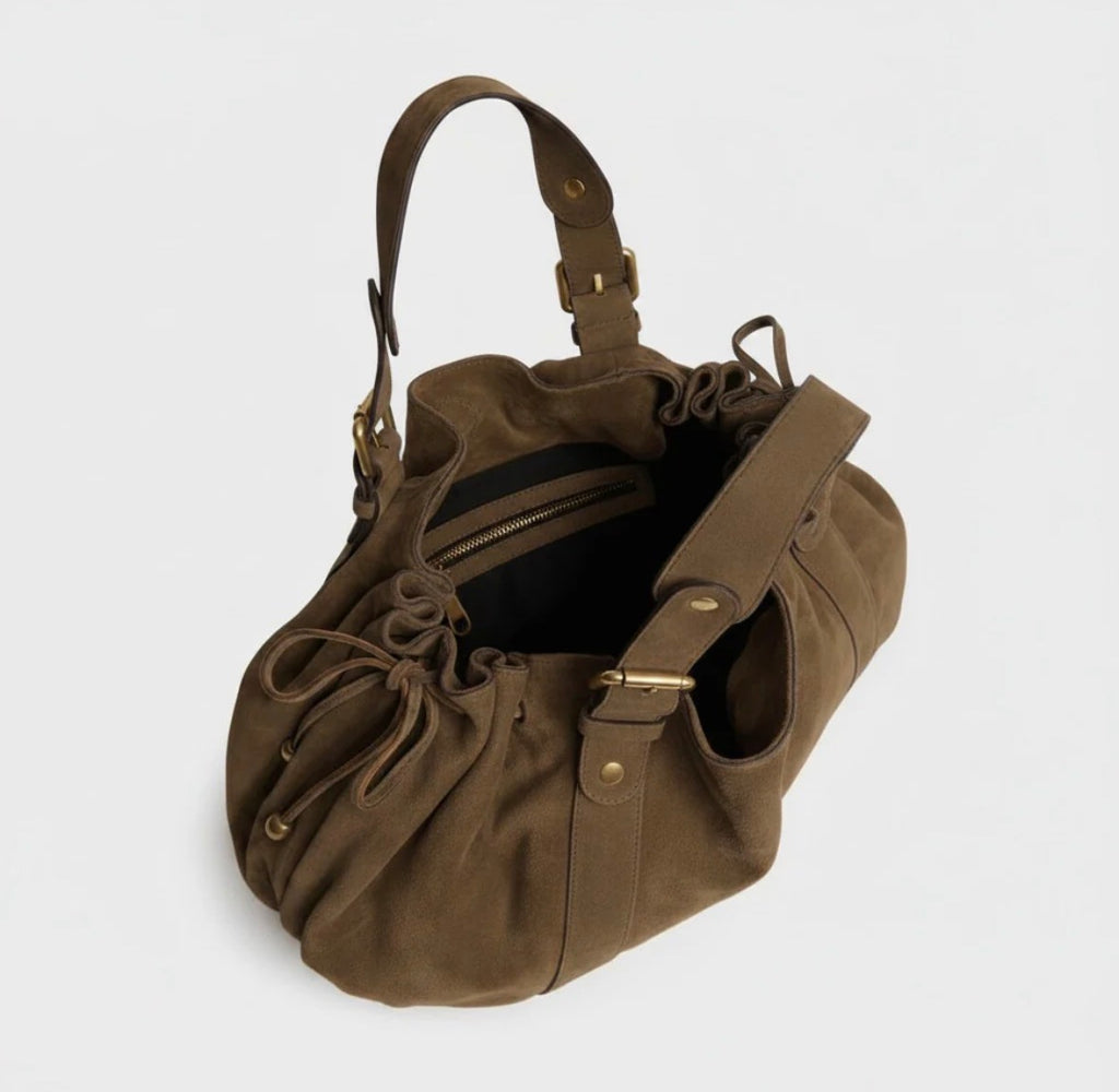 Sac à main Rivoli - cuir premium/ daim