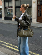 Sac à main Rivoli - cuir premium/ daim