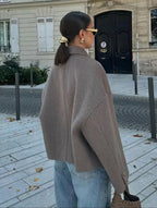 Veste courte en laine