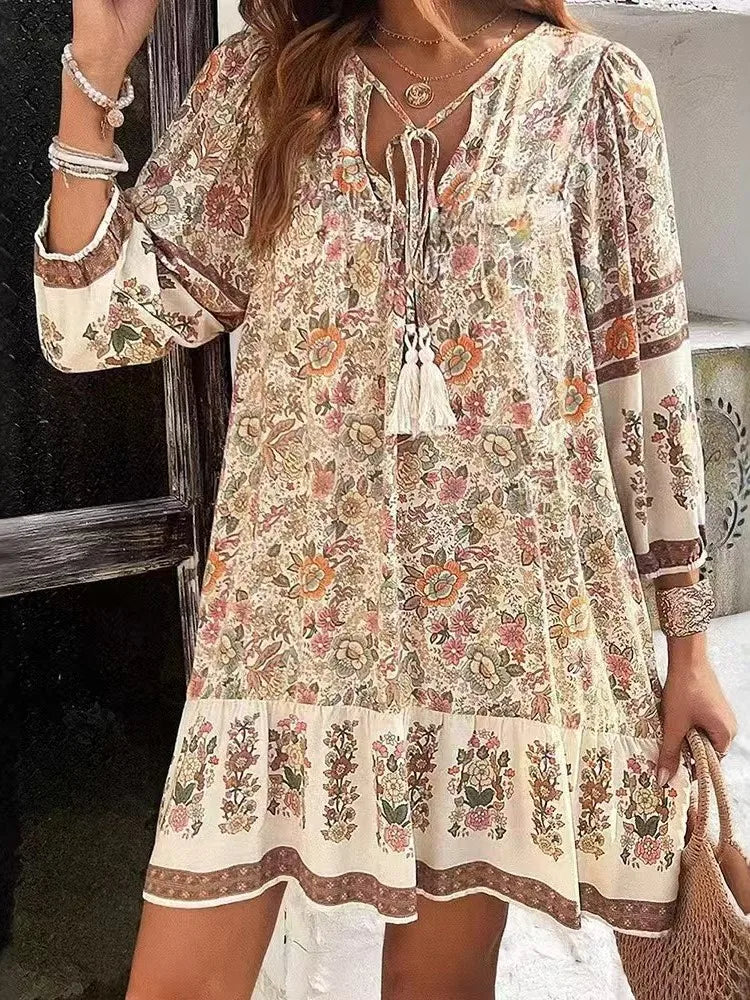 robe légère floral