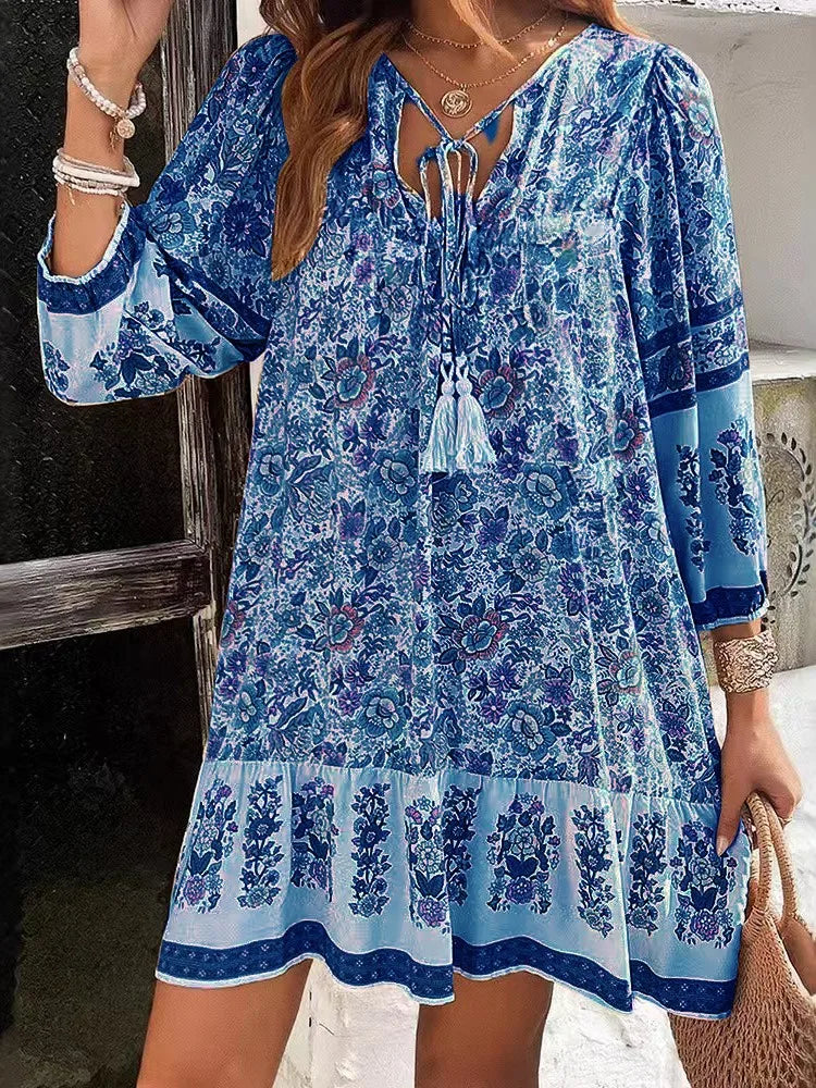 robe légère floral