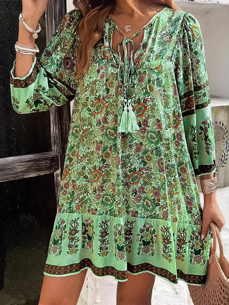 robe légère floral
