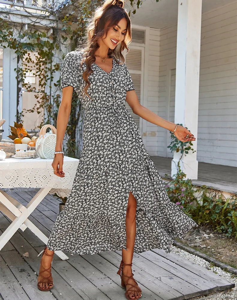 robe longue tendance bohème