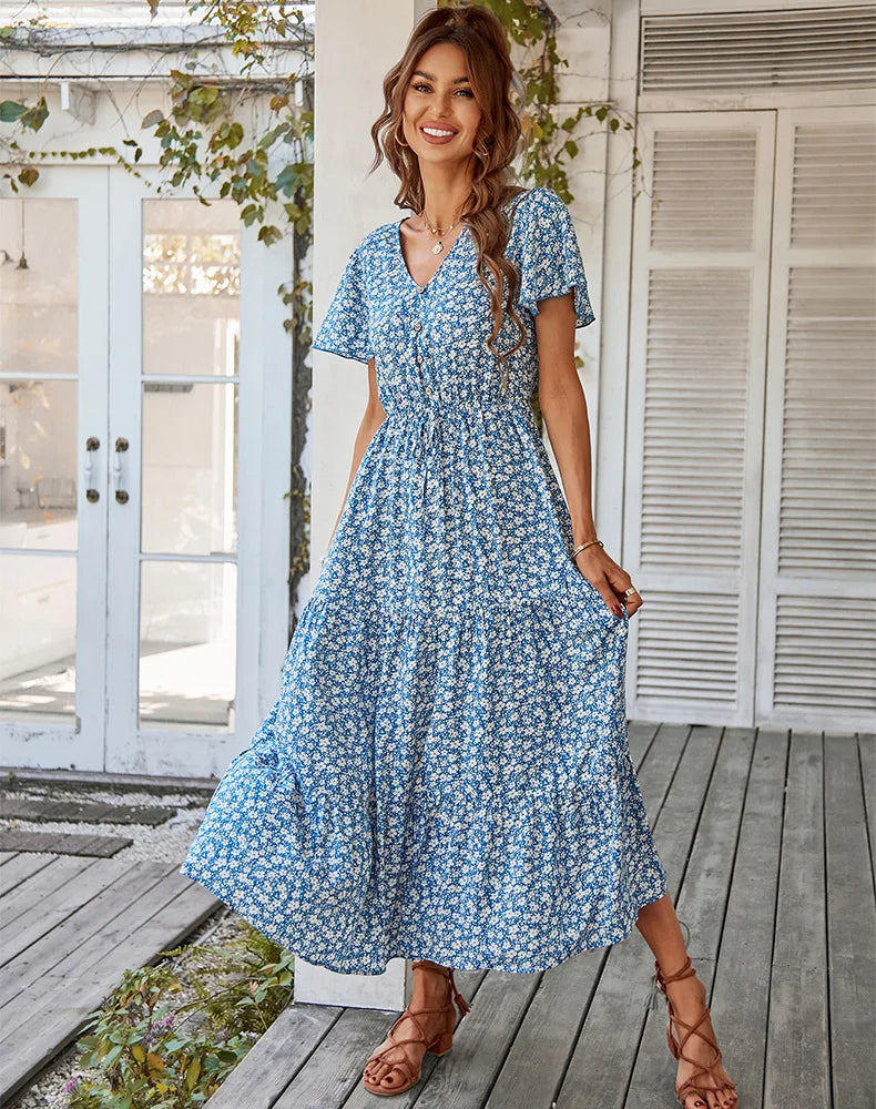 robe longue tendance bohème