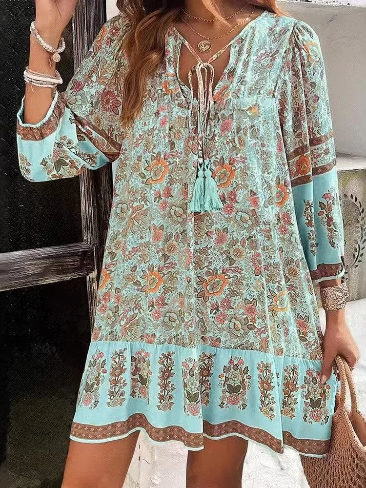 robe légère floral