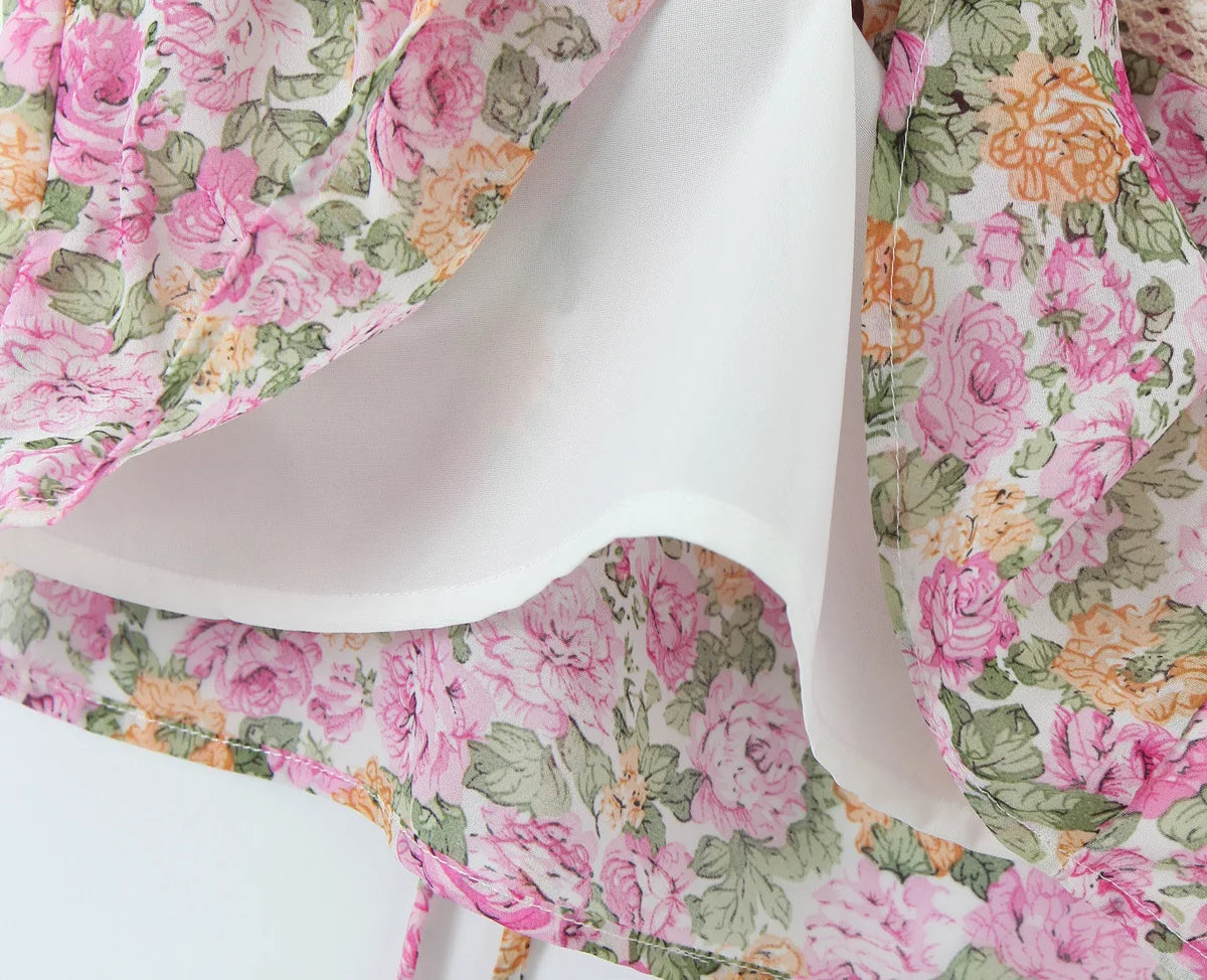 robe longue floral été