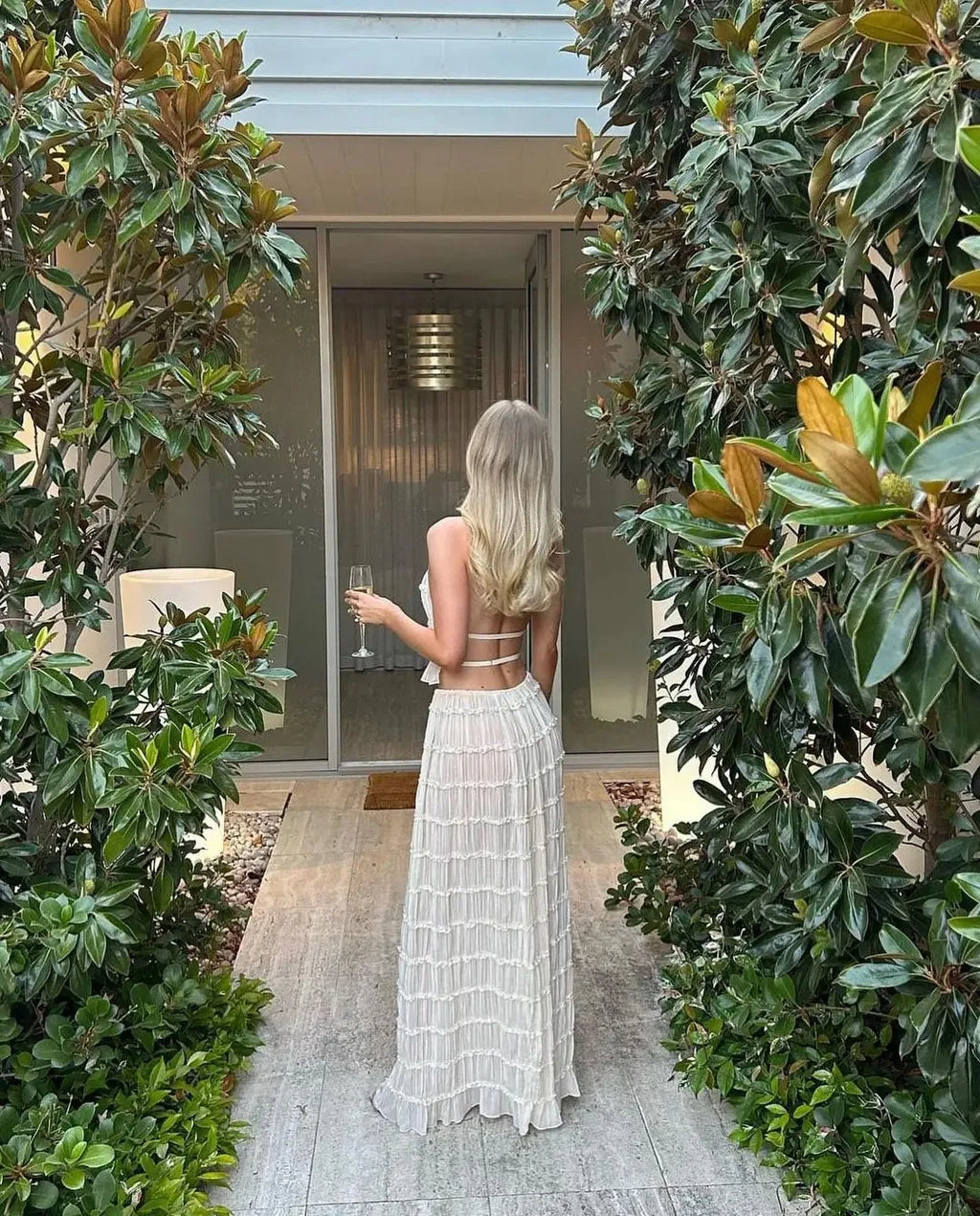 Ensemble dos nu femme