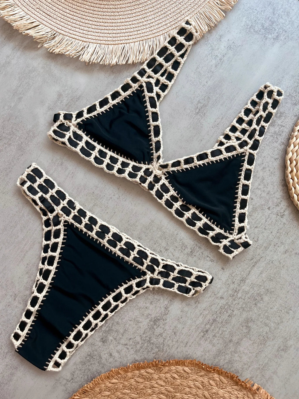 Maillot crochet style Bali.
