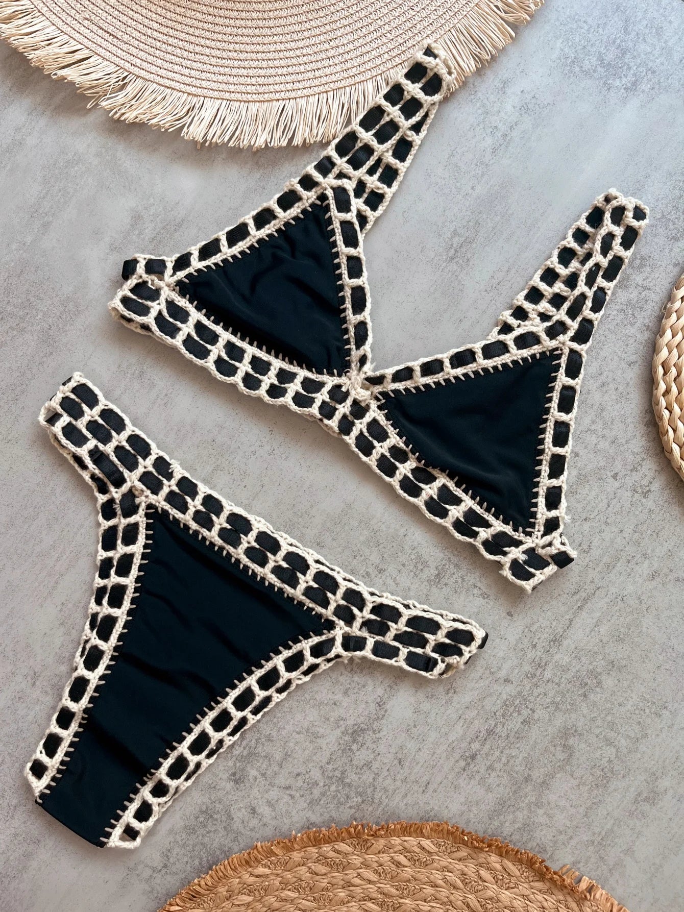 Maillot crochet style Bali.