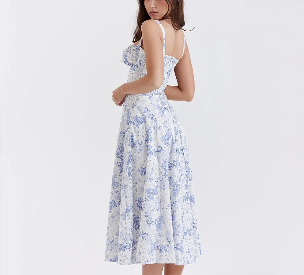 robe élégante col en V