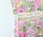robe longue floral été