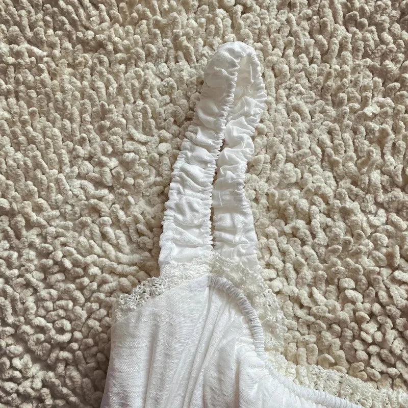 robe blanche bohème élégante
