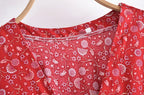 robe longue été col en V