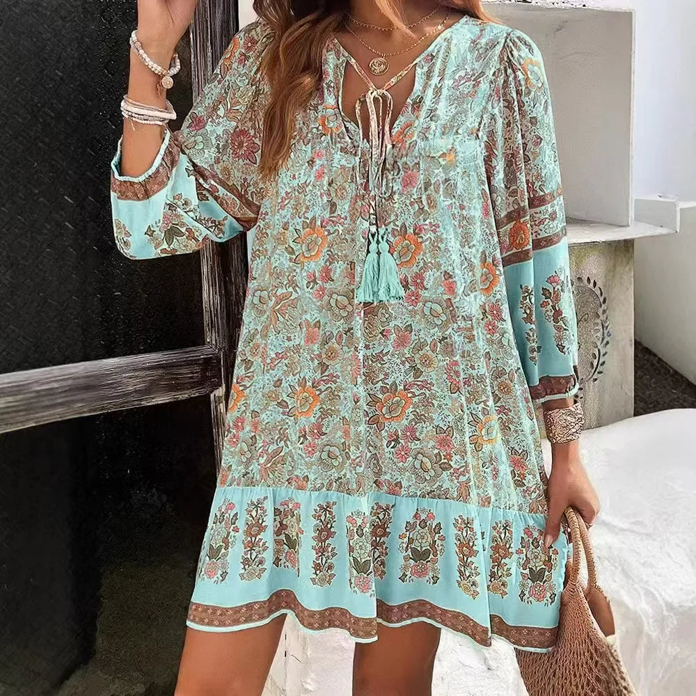 robe légère floral