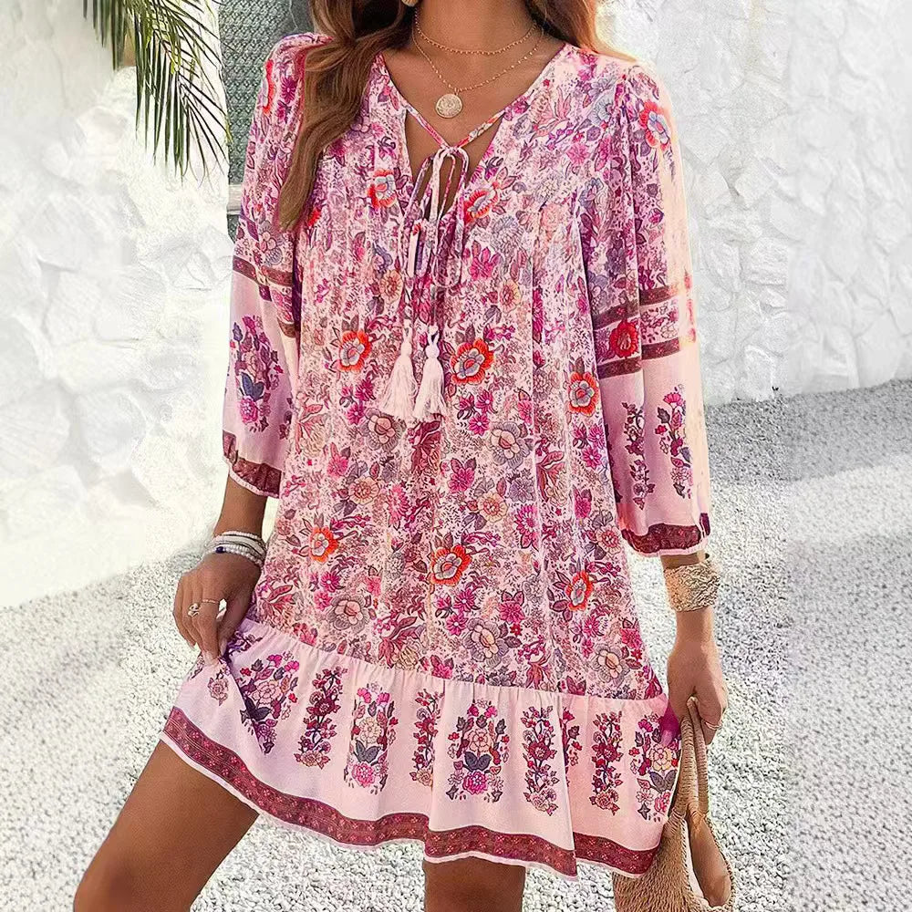 robe légère floral