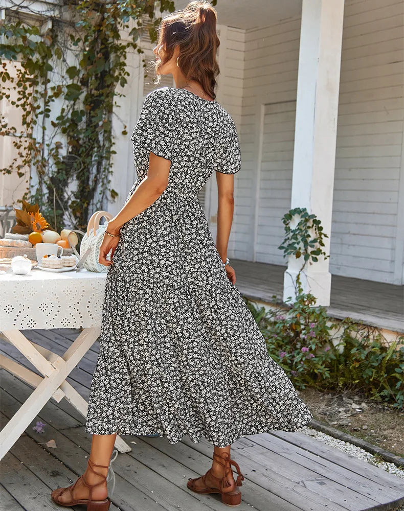 robe longue tendance bohème