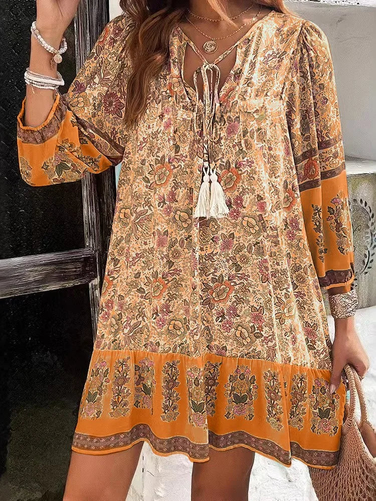 robe légère floral