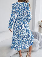 robe longue fleurie