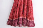 robe longue été col en V