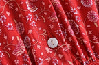 robe longue été col en V