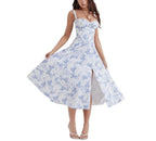 robe élégante col en V