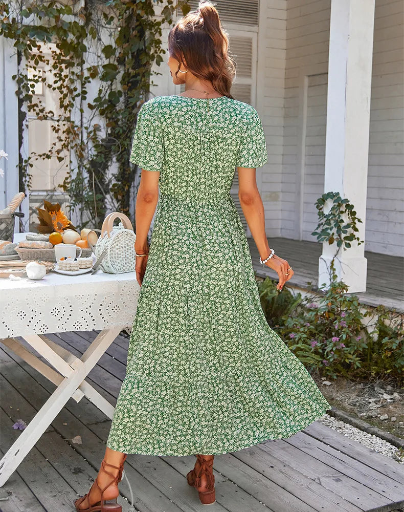 robe longue tendance bohème