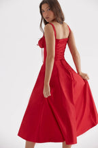 robe élégante col en V