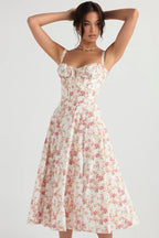 robe élégante col en V