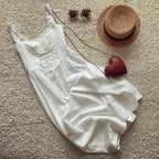 robe blanche bohème élégante