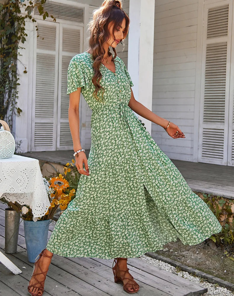 robe longue tendance bohème