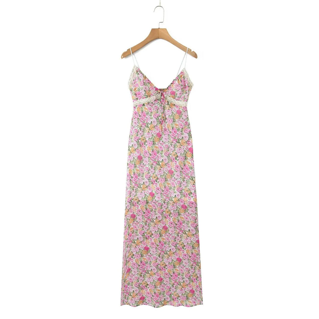 robe longue floral été