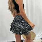 jupe floral bohème