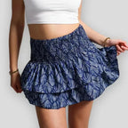 jupe floral bohème