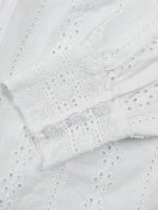 haut blanc dentelle