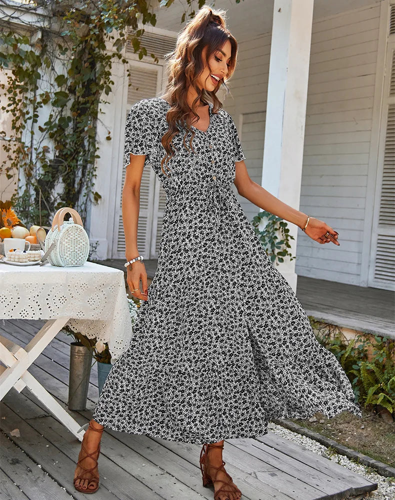 robe longue tendance bohème