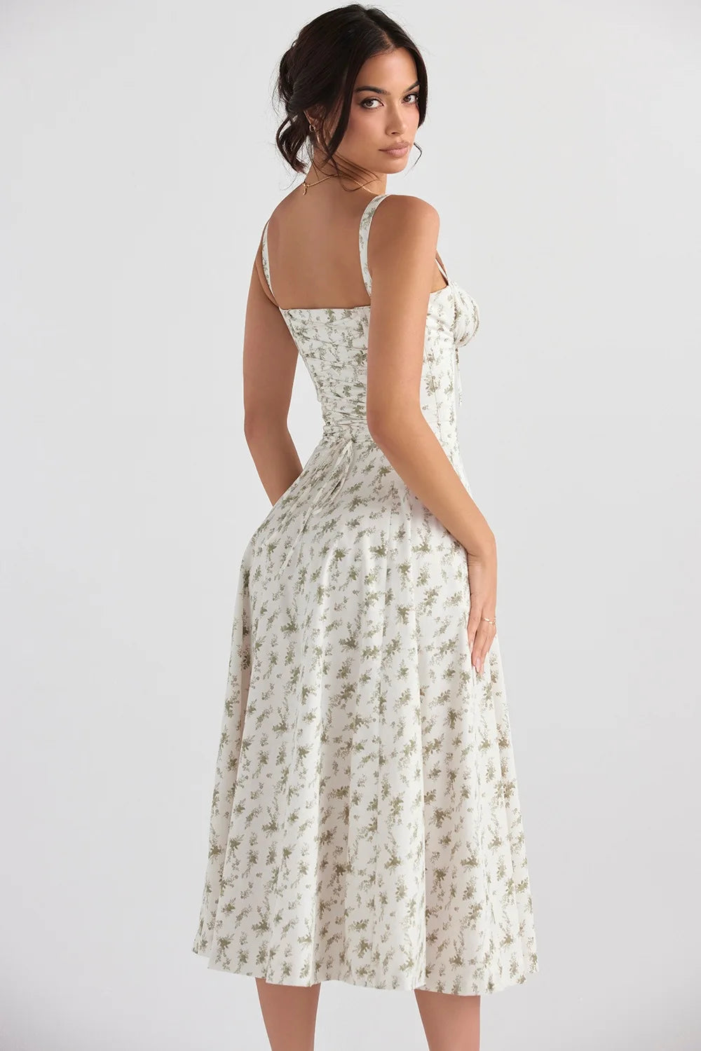 robe élégante col en V