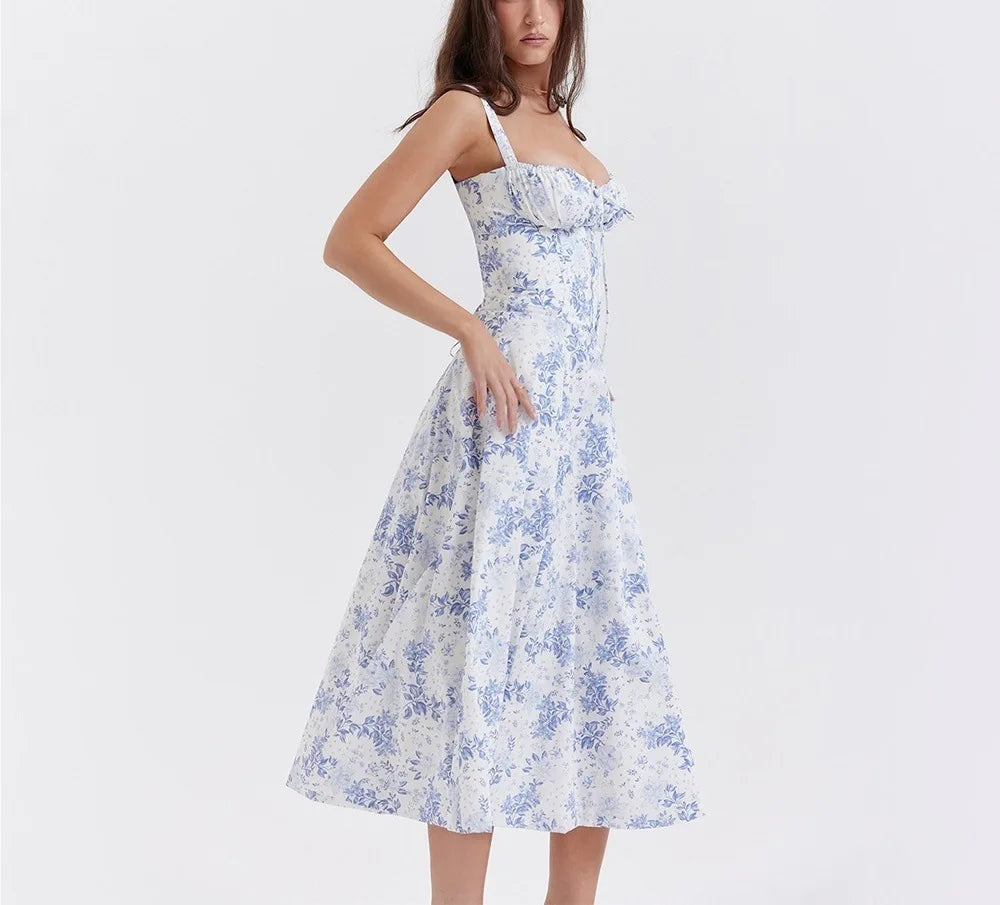 robe élégante col en V