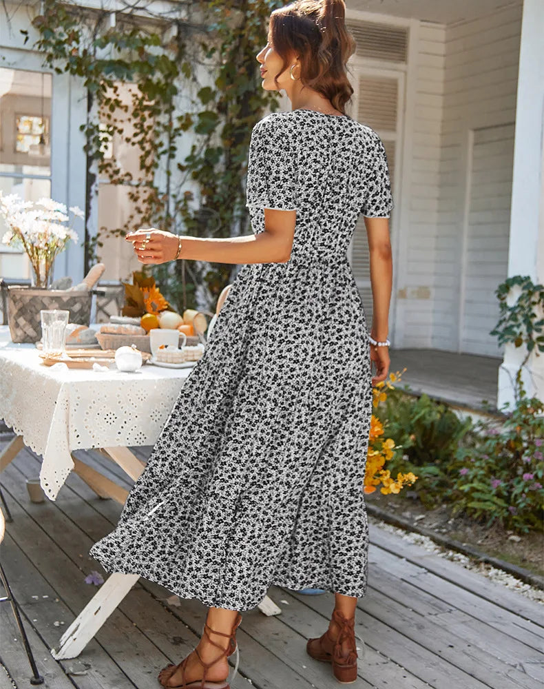 robe longue tendance bohème