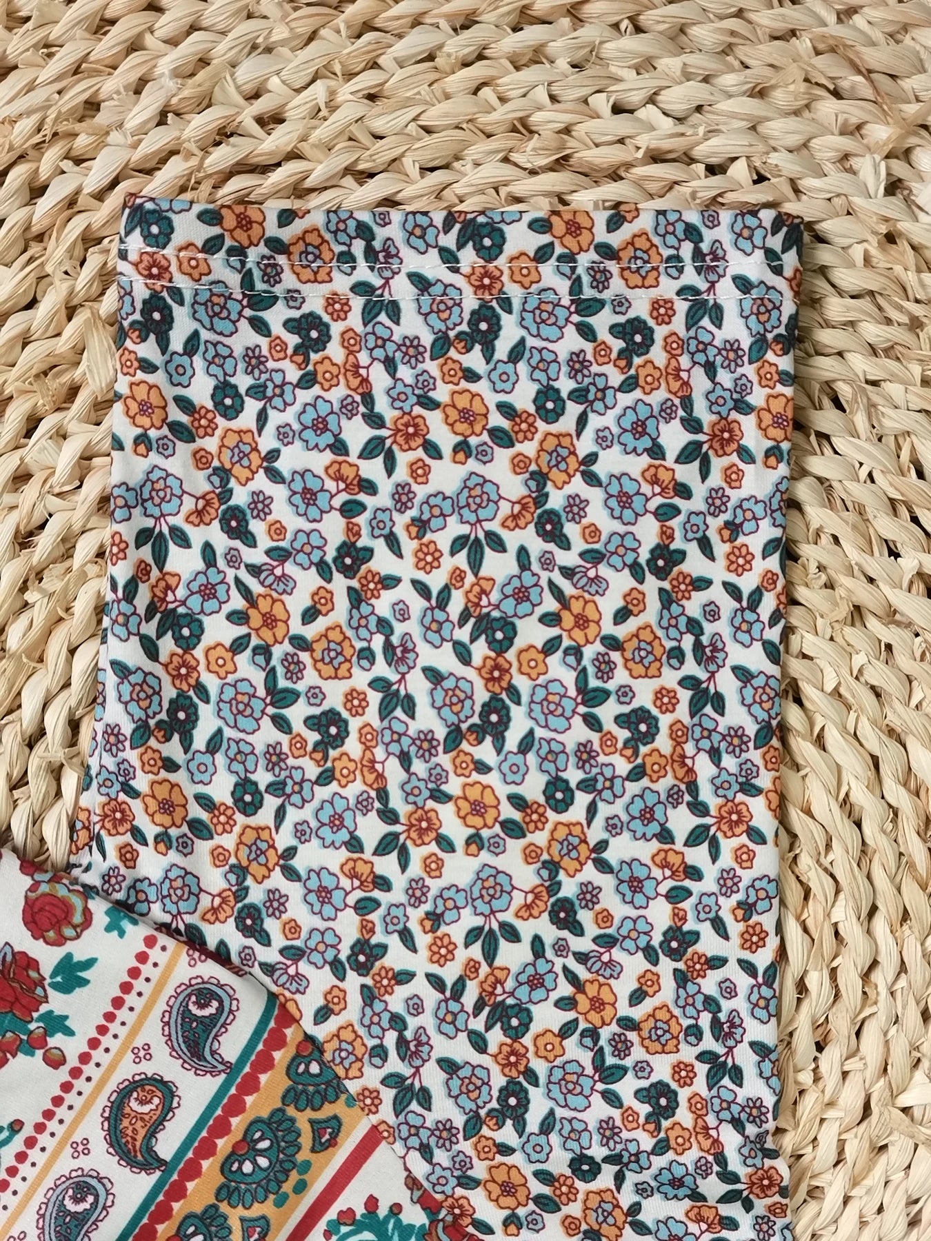 Robe bohème col rond