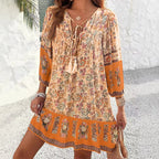 robe légère floral