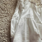 robe blanche bohème élégante