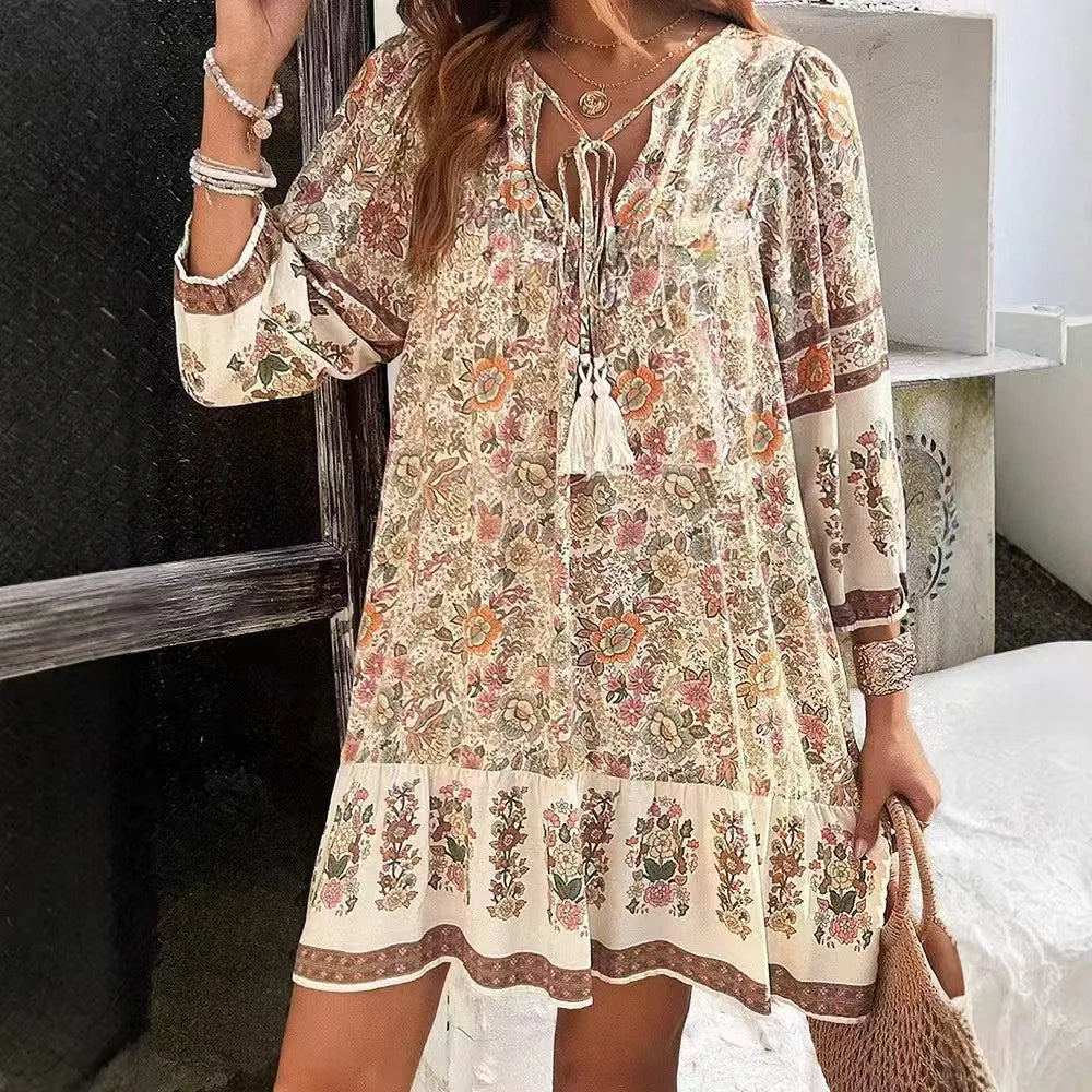 robe légère floral